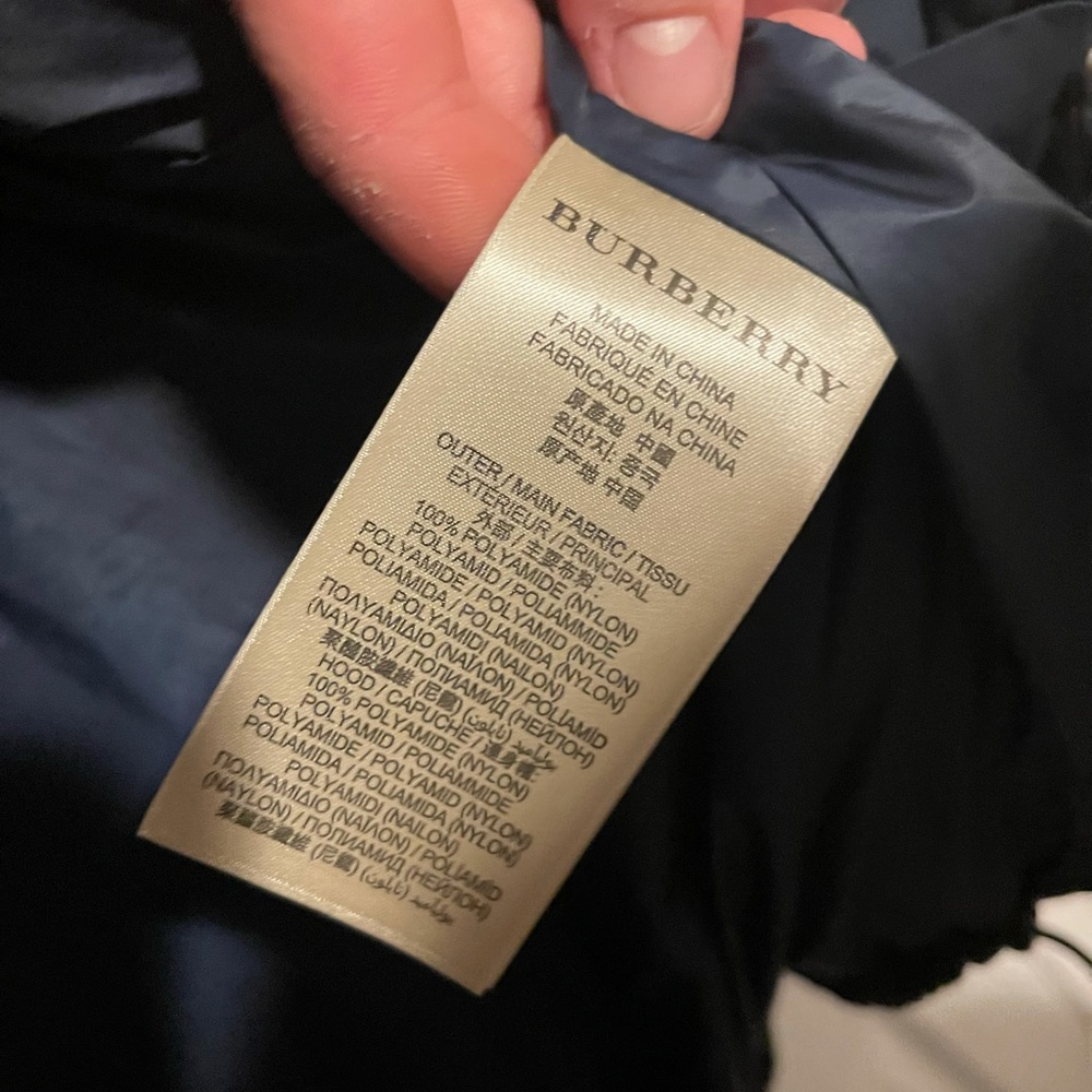 Burberry Black Puffer Jacket - Picture 3 of 10